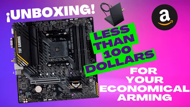 Unboxing ASUS TUF GAMING A520M PLUS (WIFI)