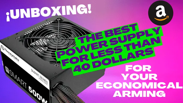 Unboxing THERMALTAKE SMART 500W 80+