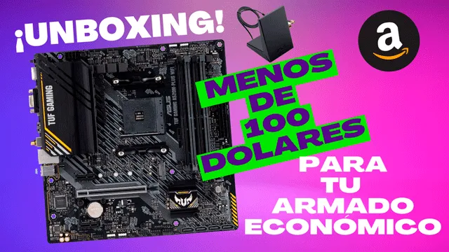 Unboxing ASUS TUF GAMING A520M PLUS (WIFI) 2