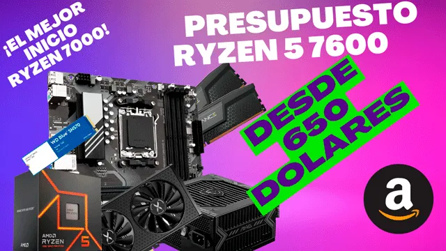 AMD Ryzen 5 7600 650$